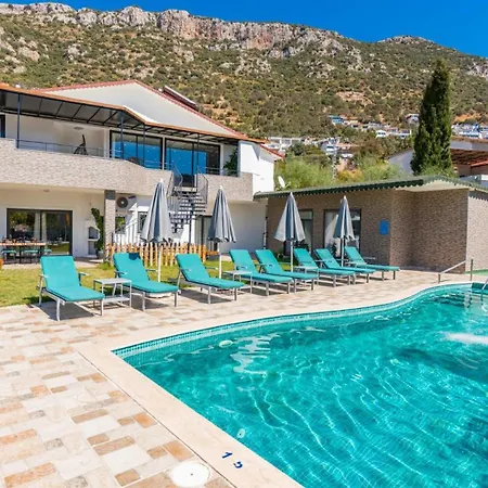 6 Bedroom Private Pool And Tennis Court Kalkan