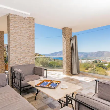 6 Bedroom Private Pool And Tennis Court Villa Kalkan
